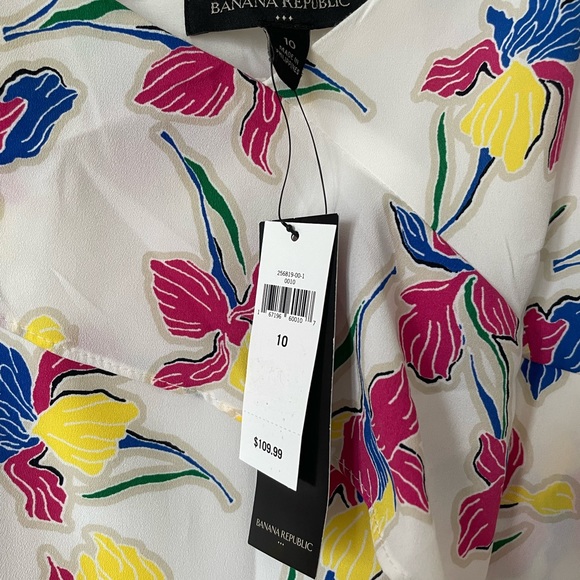 NWT Floral Banana Republic Dress - Picture 6 of 6